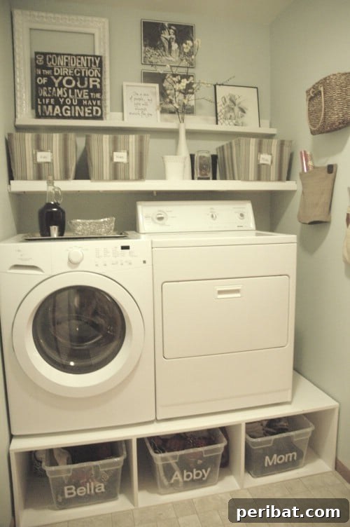 Unlock Your Laundry Room's Potential: 30 Ingenious Storage & Organization Ideas 5 Washer and Dryer Pedestals