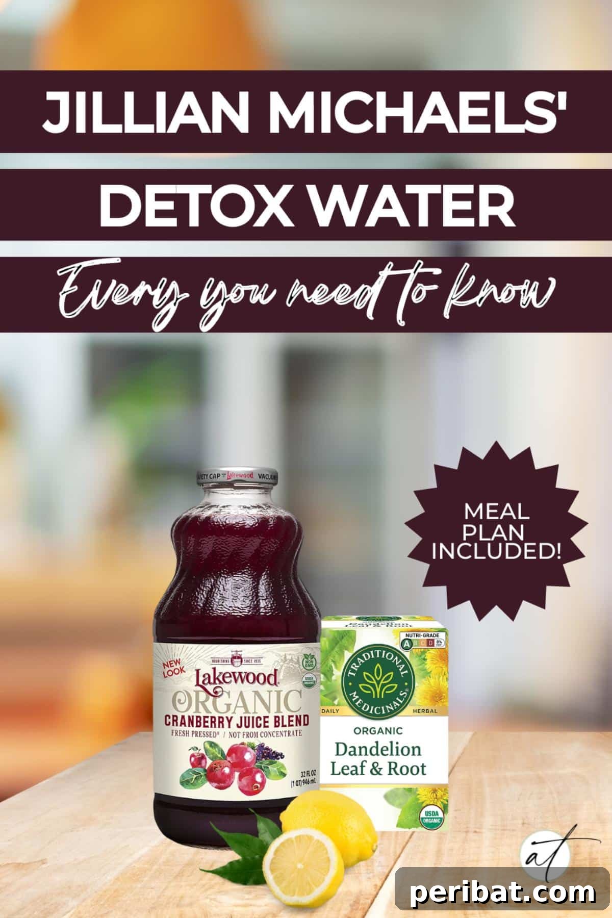 20 Flavorful Detox Waters to Purify Your Body and Melt Fat 16 Jillian Michaels Detox Water
