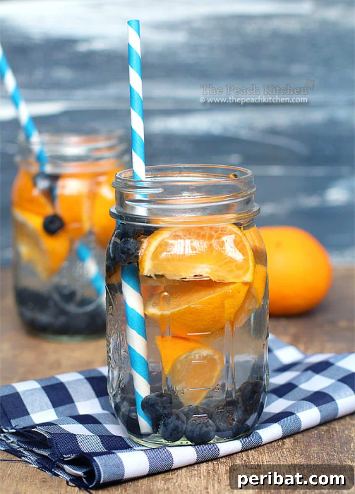 20 Flavorful Detox Waters to Purify Your Body and Melt Fat 18 Blueberry Orange Water