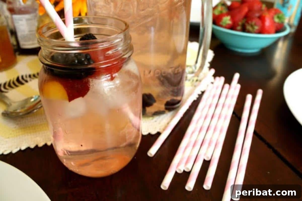 20 Flavorful Detox Waters to Purify Your Body and Melt Fat 22 Blackberry Peach Detox Water