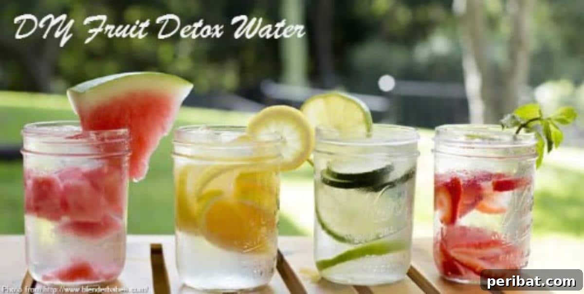 20 Flavorful Detox Waters to Purify Your Body and Melt Fat 4 Fruity Detox Water