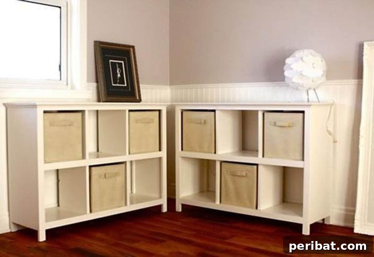 DIY Cube Storage Bookcase