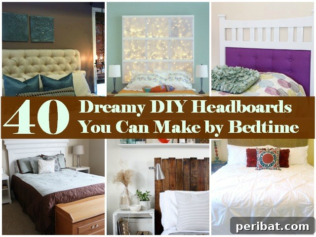 Creative DIY headboard ideas for a bedroom refresh