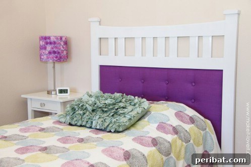 DIY Framed Tufted Headboard