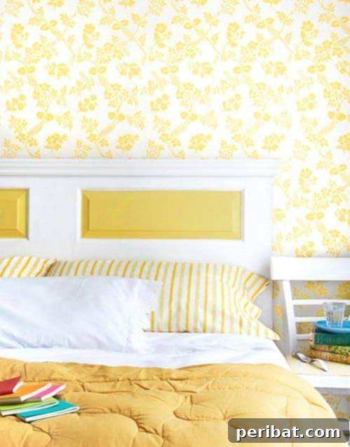 DIY Old Door Headboard