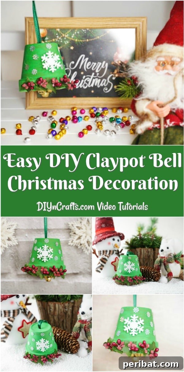 A festive image depicting various Christmas crafts and decorations, suitable for holiday inspiration