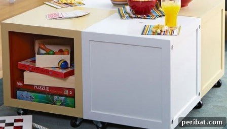Rolling Cube Tables