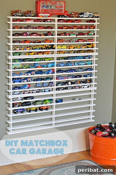 Matchbox Car Garage