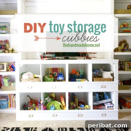 DIY Storage Cubbies
