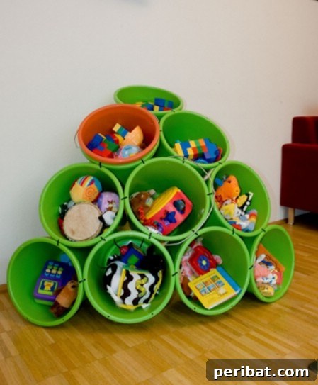 Mounds of Buckets