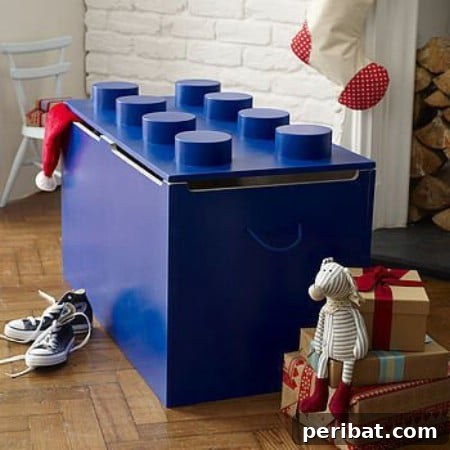 DIY Lego Toy Box