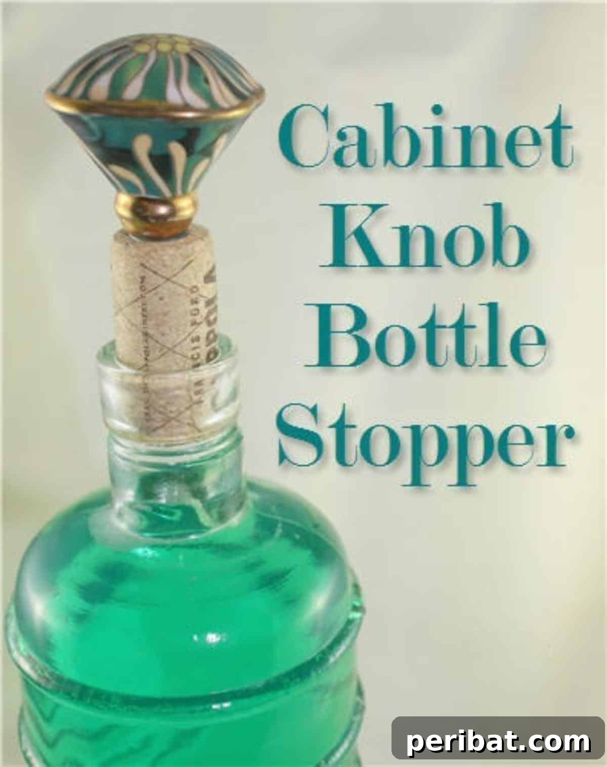 Uncork Your Creativity with DIY Wine Cork Projects 19 Bottle stoppers made from wine corks topped with decorative cabinet knobs