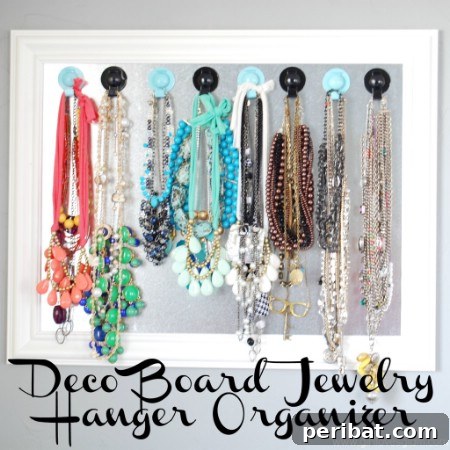 Deco Board Jewelry Hanger