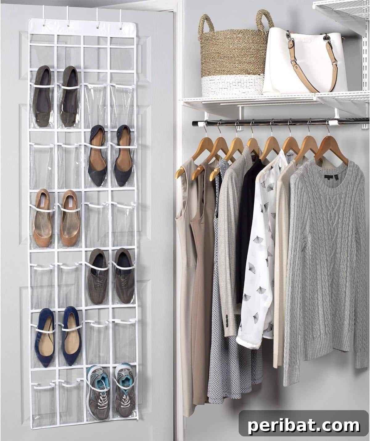 10 Organization Strategies for a Relaxed Back to School 12 A closet organizer