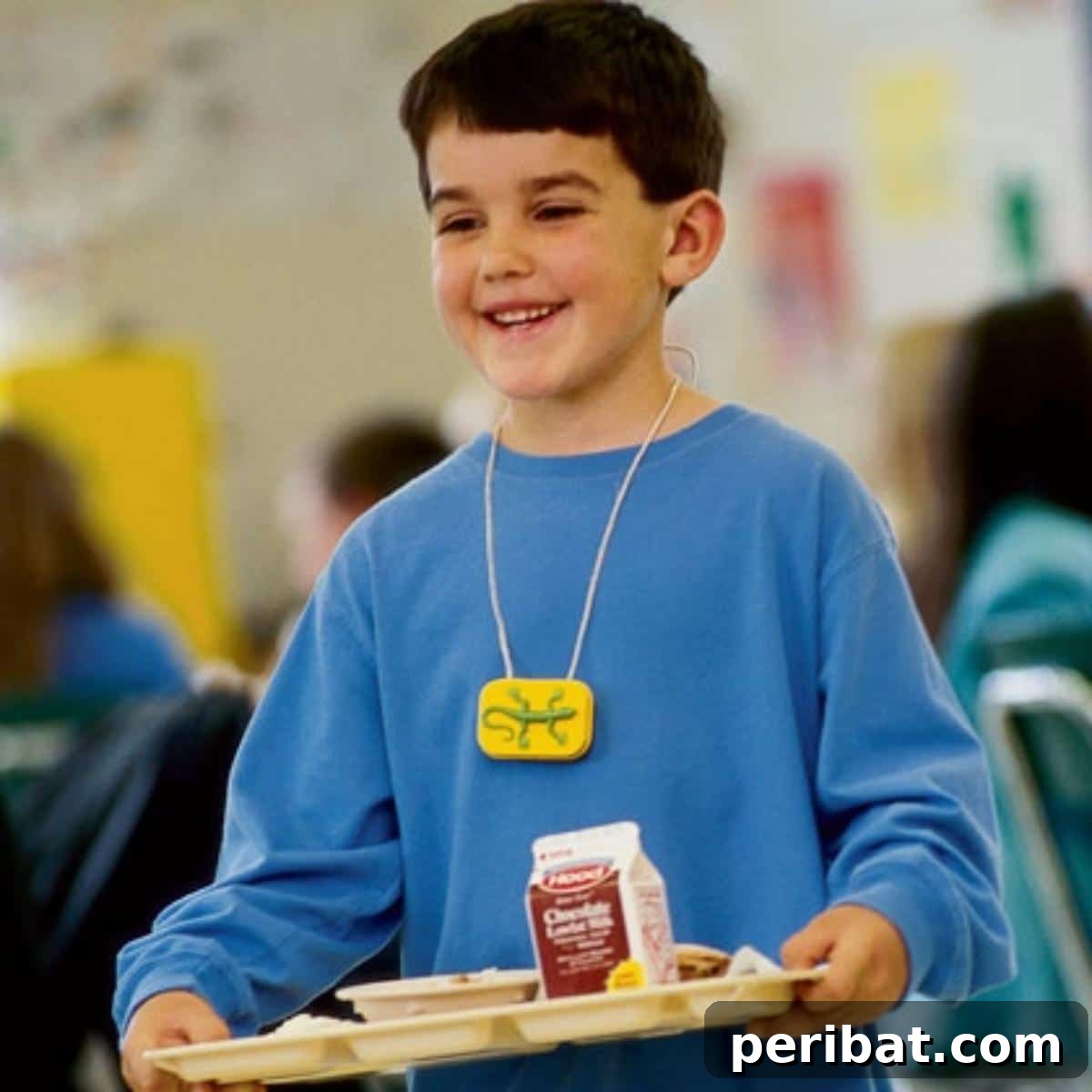 10 Organization Strategies for a Relaxed Back to School 9 A kid with lunch