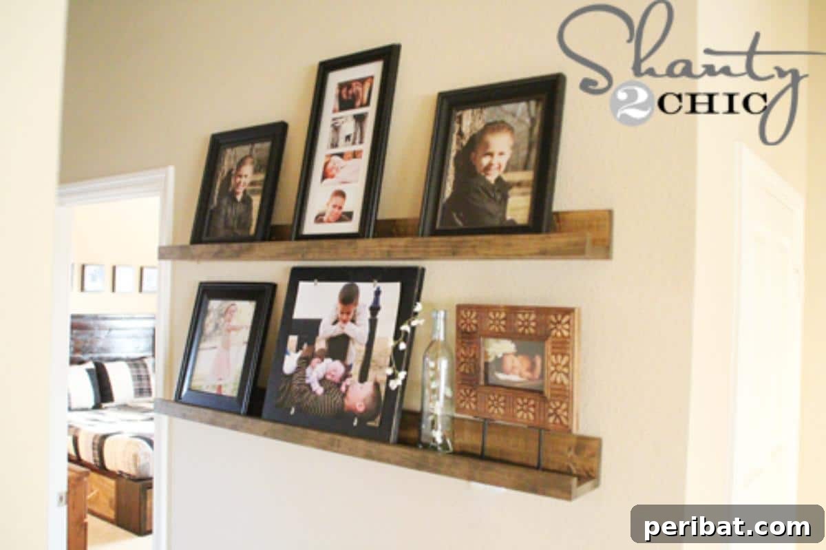 Ingenious DIY Shelving Projects to Transform Your Living Space 14 DIY Beautiful Picture Shelves