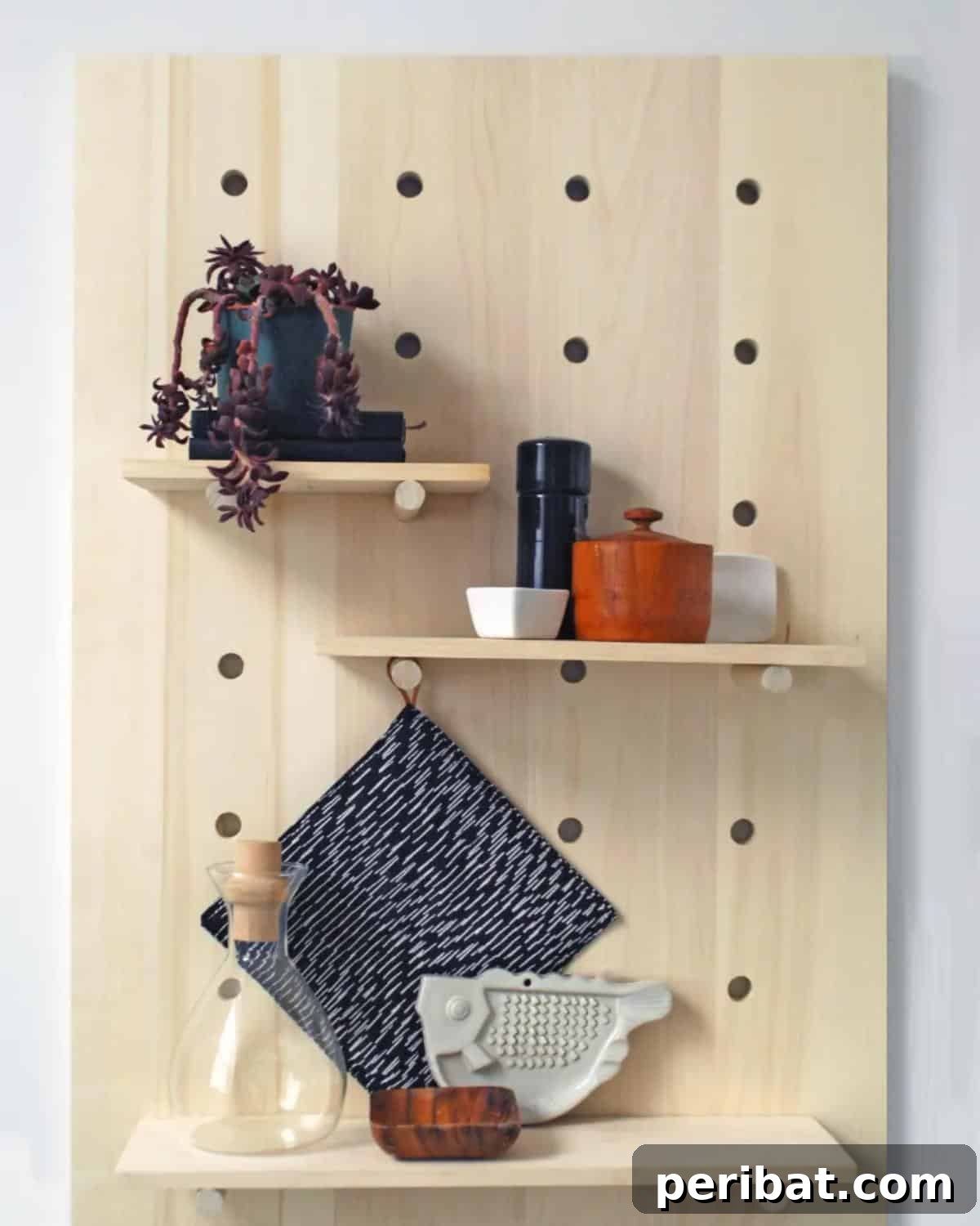 Ingenious DIY Shelving Projects to Transform Your Living Space 40 DIY Pegboard Shelves