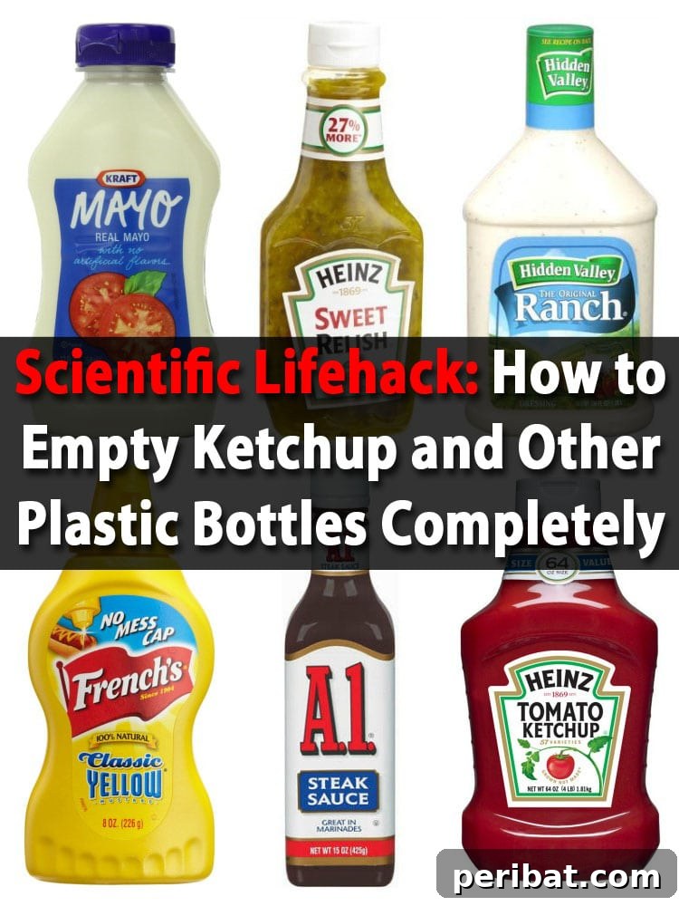 45 Brilliant Kitchen Hacks to Master Your Meals 47 Scientific Lifehack: How to Empty Ketchup and Other Plastic Bottles Completely