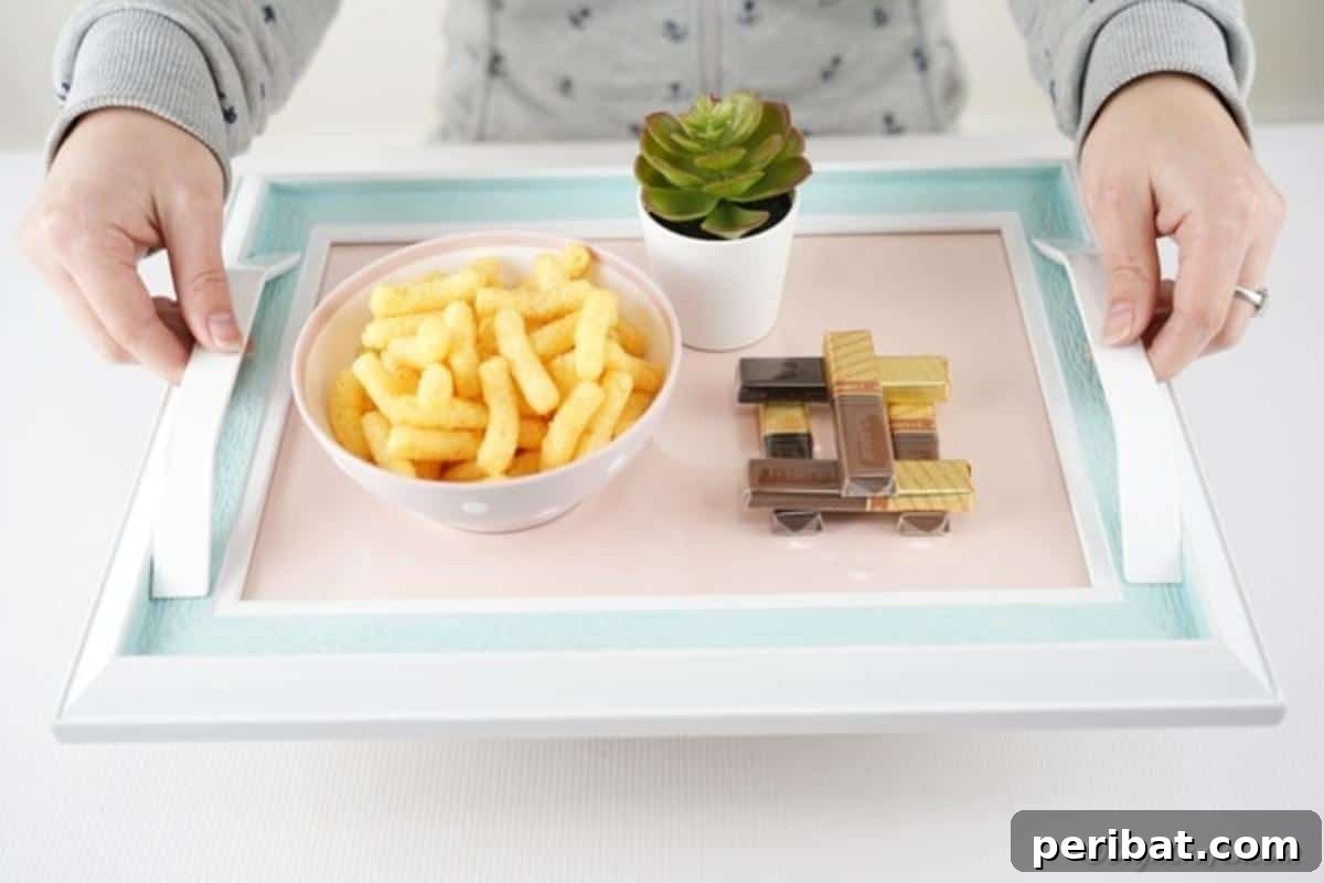 Elegant Repurposed Picture Frame Tray DIY 3 Two Upcycled Picture Frame Trays on a Table