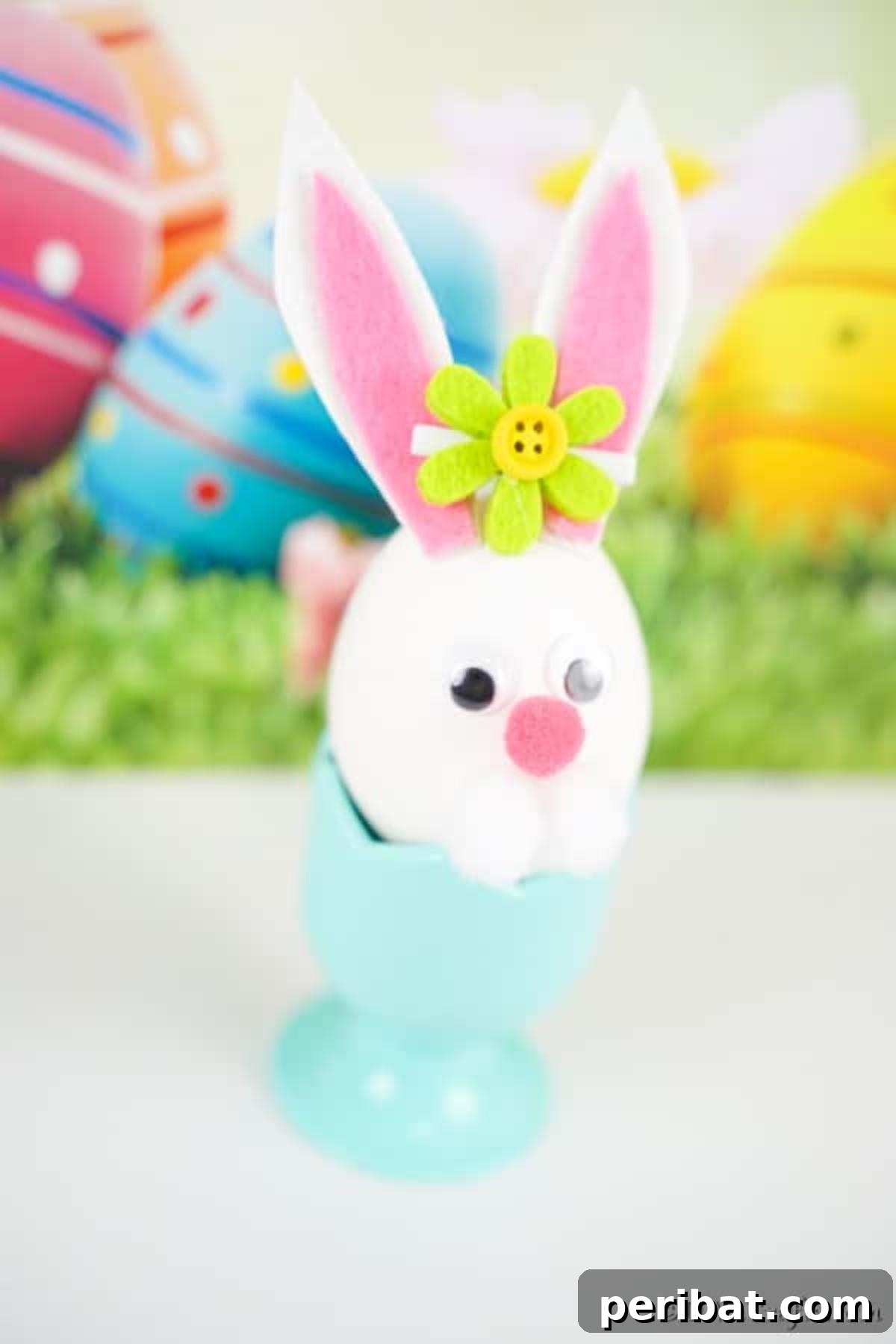 Craft Adorable Easter Bunny Eggs 4 Easter egg bunny in egg cup