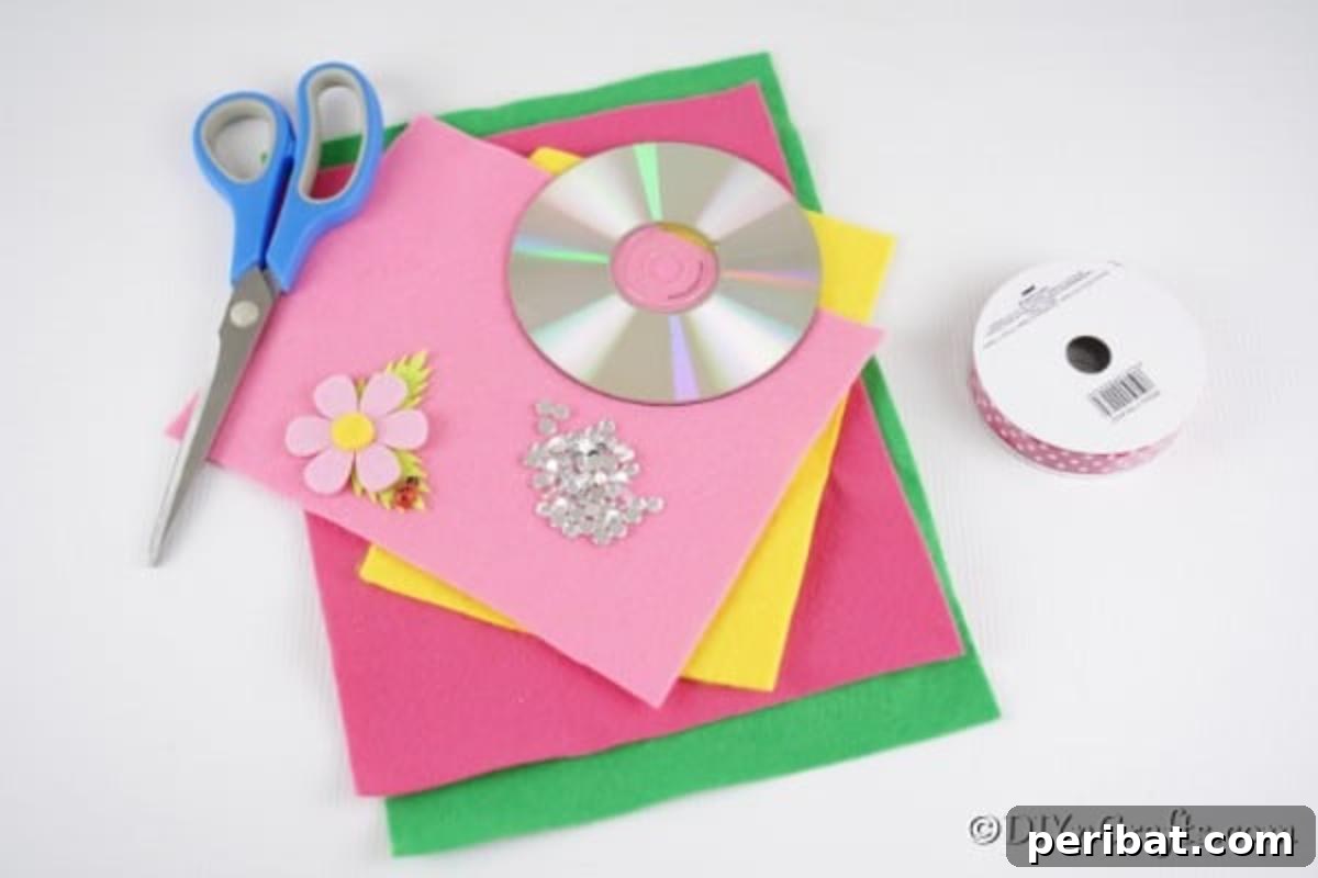 Repurposed CD DVD Wall Storage Pockets 7 Supplies for pocket wall organizer