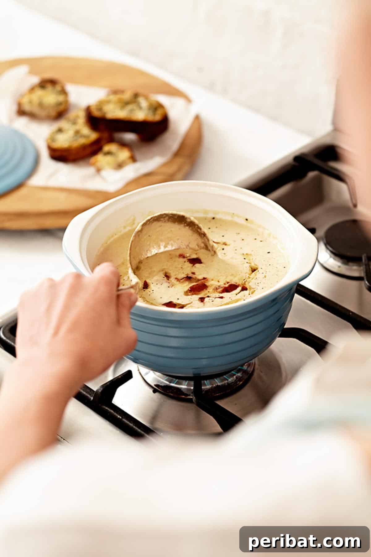 Bacon Beyond Belief: 26 Recipes for an Unforgettable Feast 16 A hearty and comforting soup featuring cauliflower, aromatic sage, and crispy bacon.