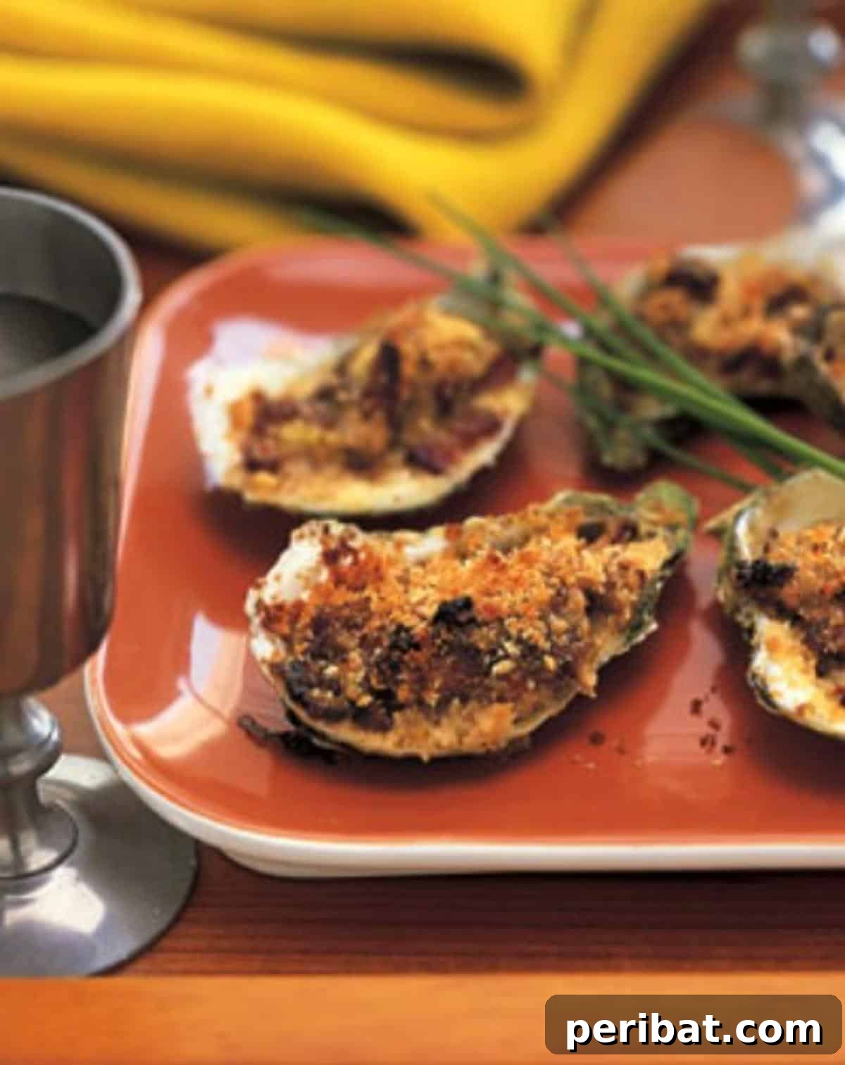 Bacon Beyond Belief: 26 Recipes for an Unforgettable Feast 26 Oysters baked with a savory topping of crispy bacon, tender leeks, and breadcrumbs, perfect for oyster skeptics.
