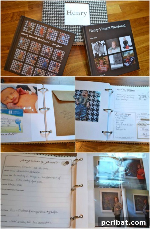 Easy baby book