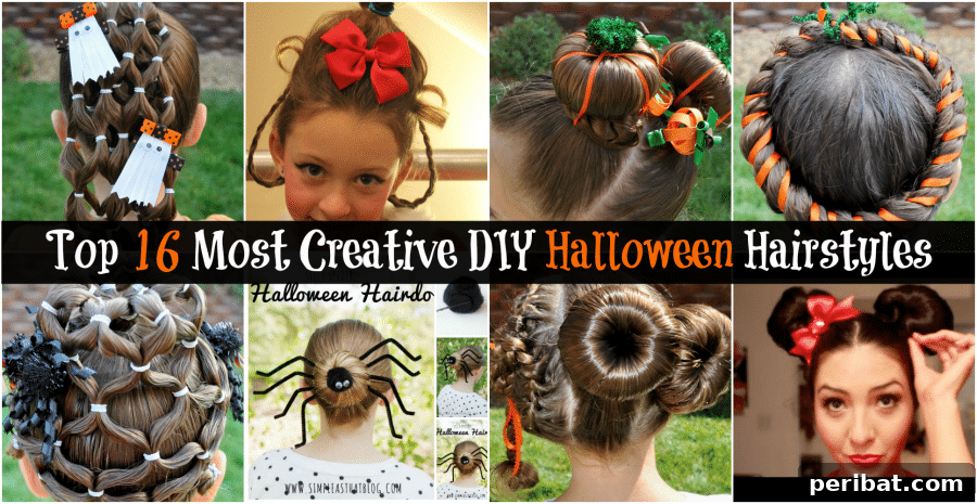 Creative DIY Halloween Hairstyles Introduction Image