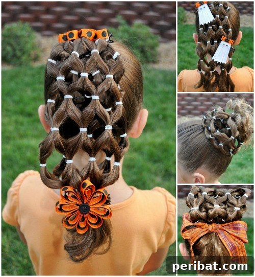 Haunted House Creative Halloween Hair