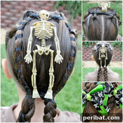 The Coffin Halloween Hairstyle