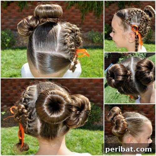 Boo Halloween Hairdo Idea
