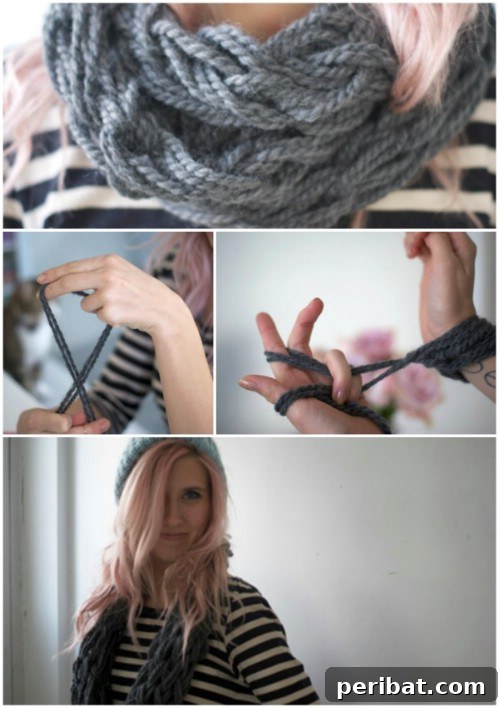 23 Ingenious Arm Knitting Projects and Essential Techniques 15 Arm Knitting for Dummies: Easy Beginner Project