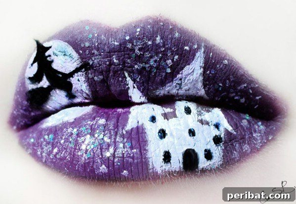 Halloween Inspired Lip Art Gallery