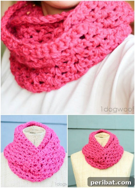 Cozy Comfort: 26 DIY Infinity Scarf Patterns and Free How-Tos 21 End of winter infinity scarf