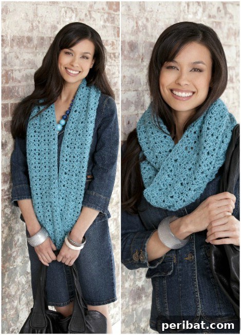 Cozy Comfort: 26 DIY Infinity Scarf Patterns and Free How-Tos 6 Bellflower infinity scarf