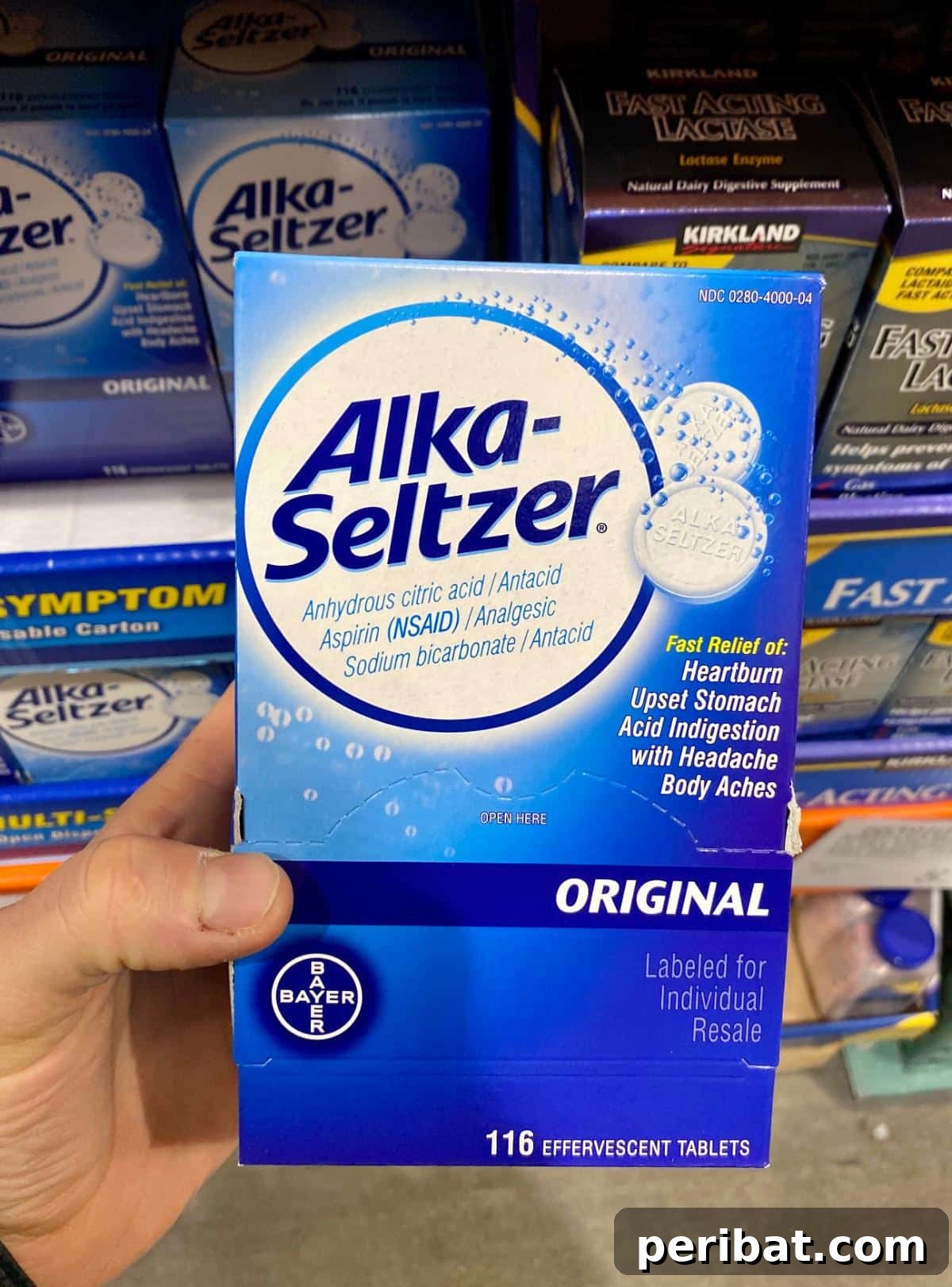Beyond the Bubbles – 20 Brilliant Alka-Seltzer Hacks 22 Alka-Seltzer package.