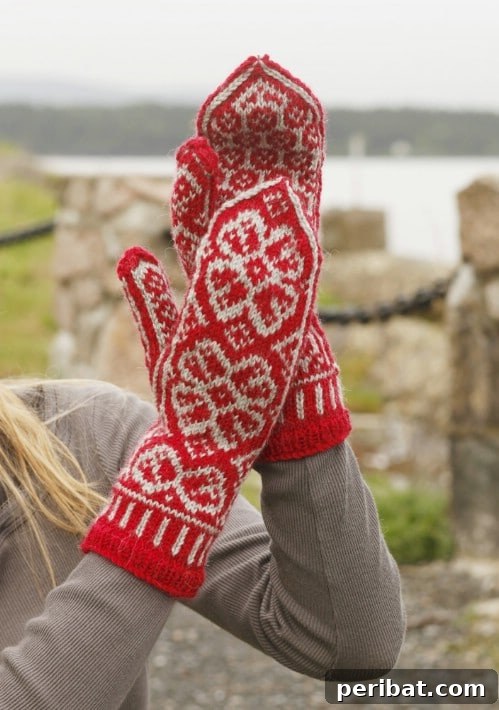 Modern Knitted Socks with Geometric Patterning