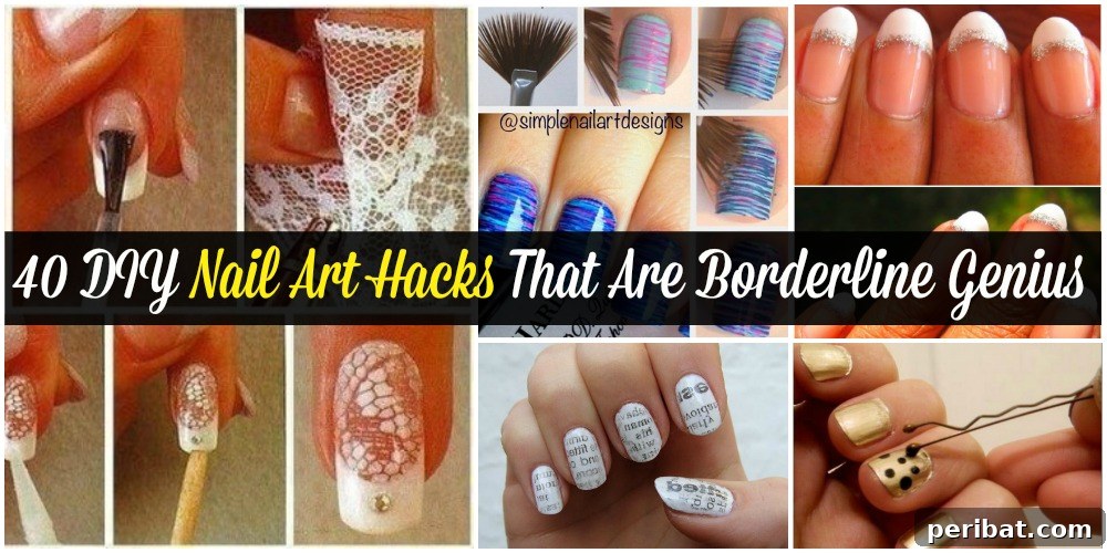 40 Ingenious DIY Nail Art Tricks For Salon Quality Manicures 2 tricks and tips for nail art