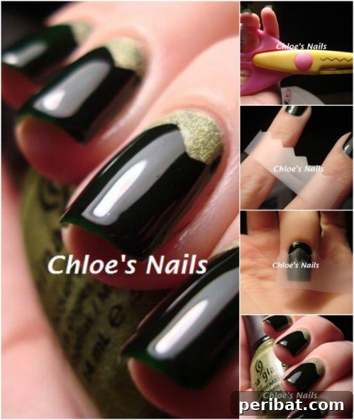 40 Ingenious DIY Nail Art Tricks For Salon Quality Manicures 11 Shearing Scissors as a Tool