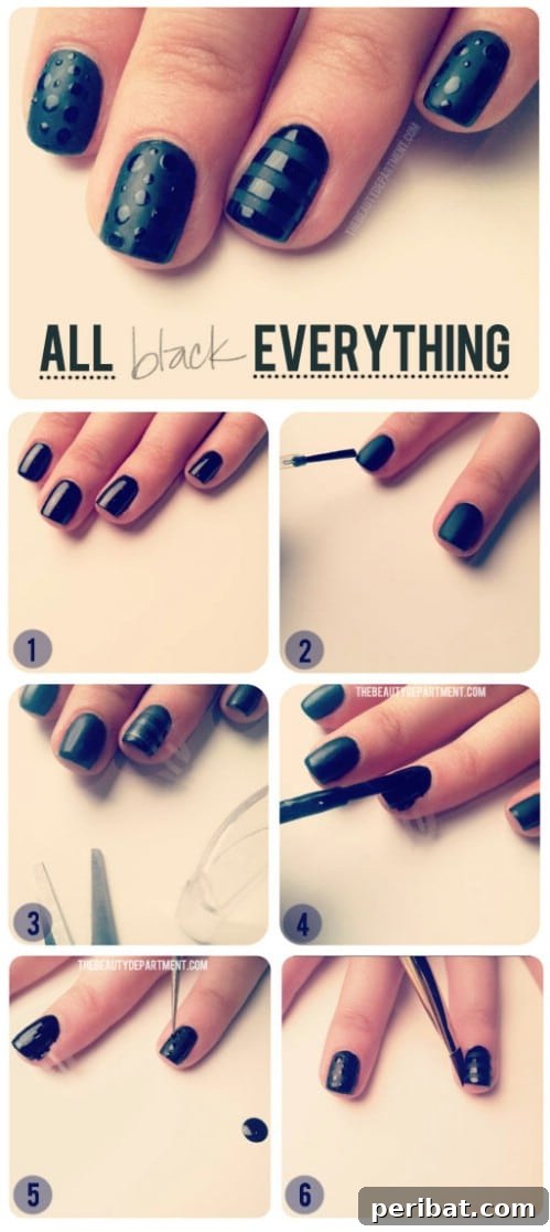 40 Ingenious DIY Nail Art Tricks For Salon Quality Manicures 19 For the Less Obvious