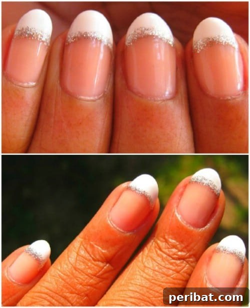 40 Ingenious DIY Nail Art Tricks For Salon Quality Manicures 3 French Mani Touch Up