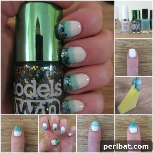 40 Ingenious DIY Nail Art Tricks For Salon Quality Manicures 25 Makeup Sponge Ombre