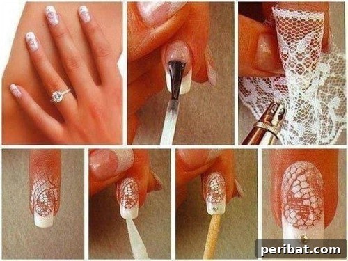40 Ingenious DIY Nail Art Tricks For Salon Quality Manicures 5 Lace Nails