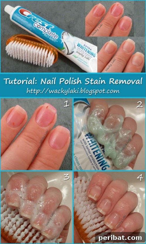 40 Ingenious DIY Nail Art Tricks For Salon Quality Manicures 38 Toothpaste Stain Removal