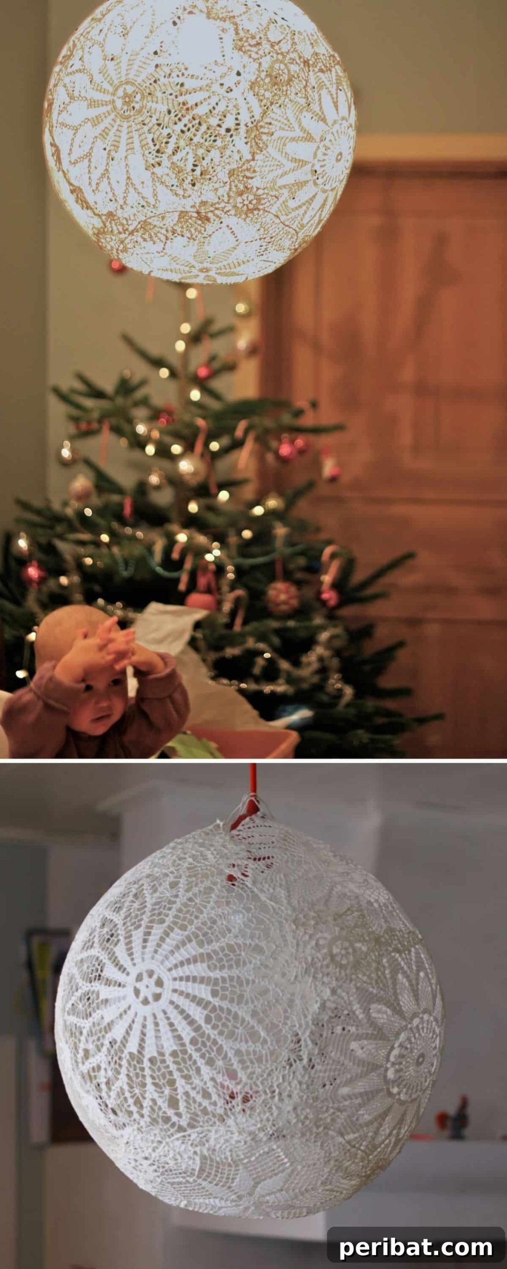 DIY Brilliance: Create Stunning Lamps and Chandeliers 8 Lace Lampshade