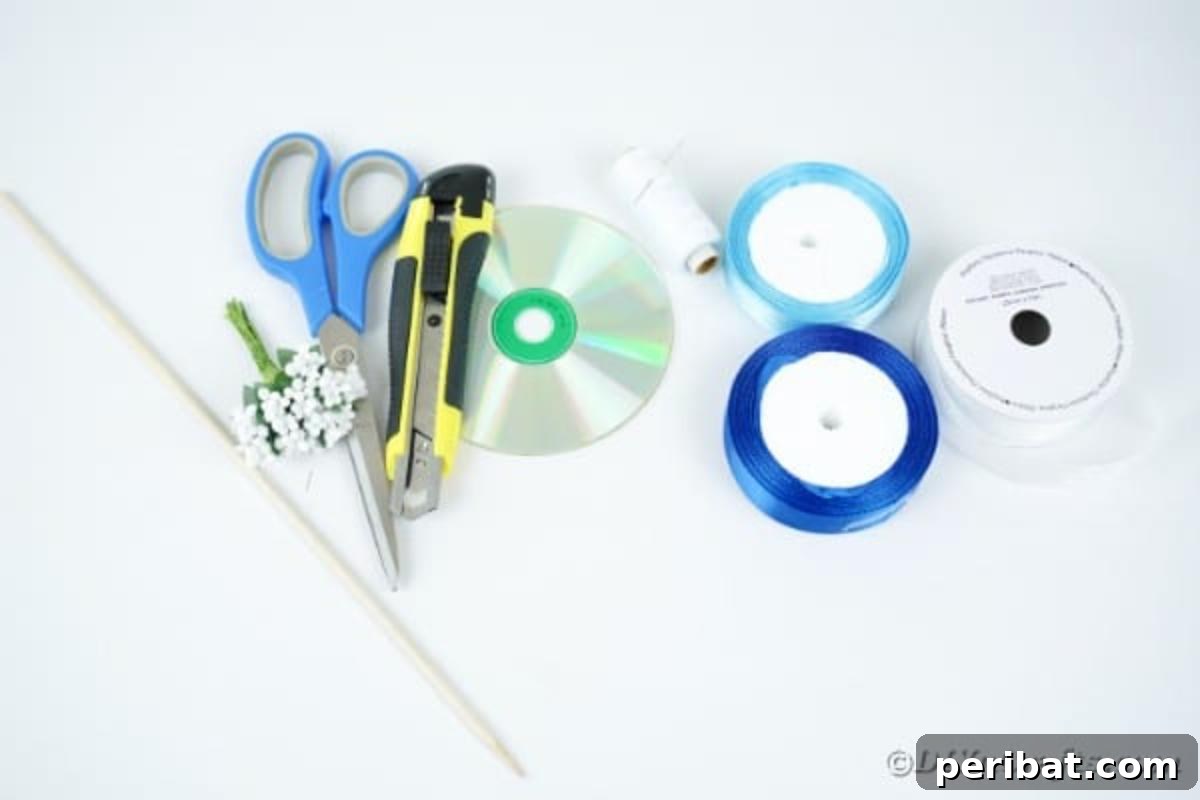 Shimmering Disc Curtain Tie-Backs 6 Supplies for cd curtain holder