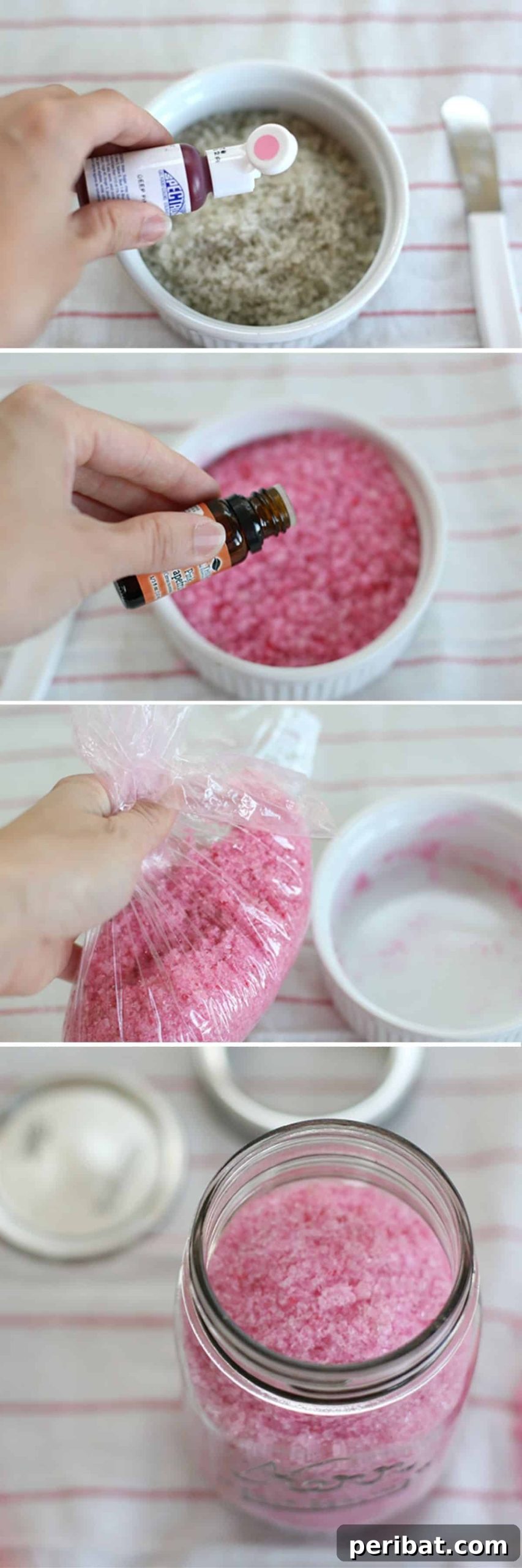 Revitalizing Grapefruit bath salt