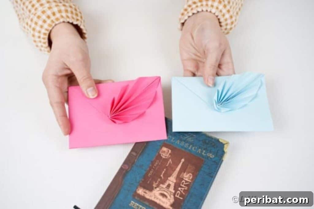 Elegant Origami Envelopes: A DIY Paper Craft Video Tutorial 24 Origami envelope