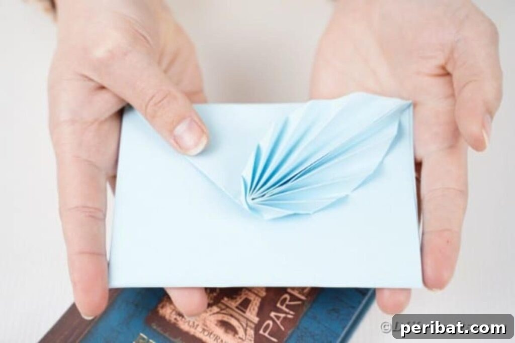 Elegant Origami Envelopes: A DIY Paper Craft Video Tutorial 25 Origami envelope